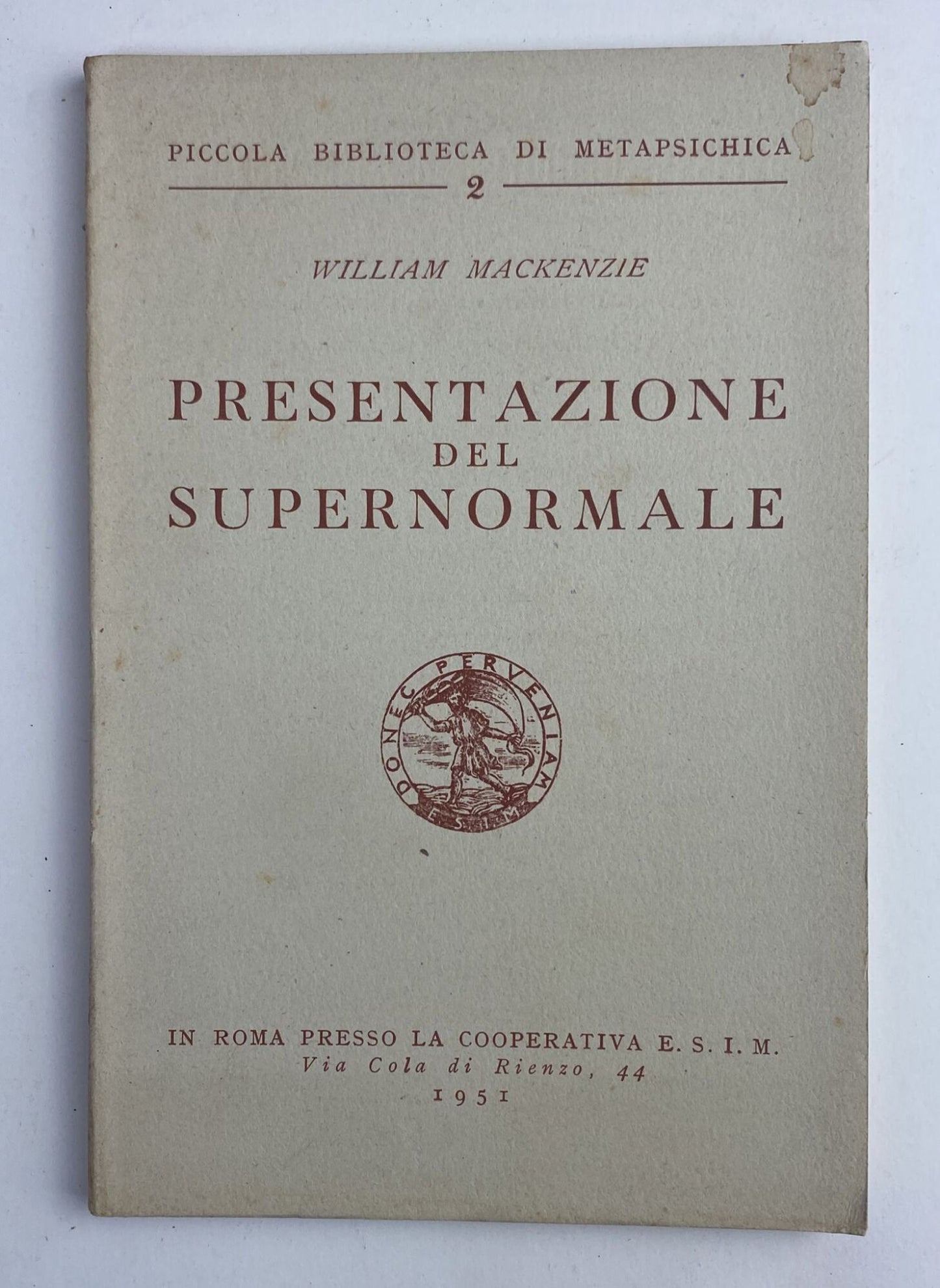Presentazione del Supernormale - copertina