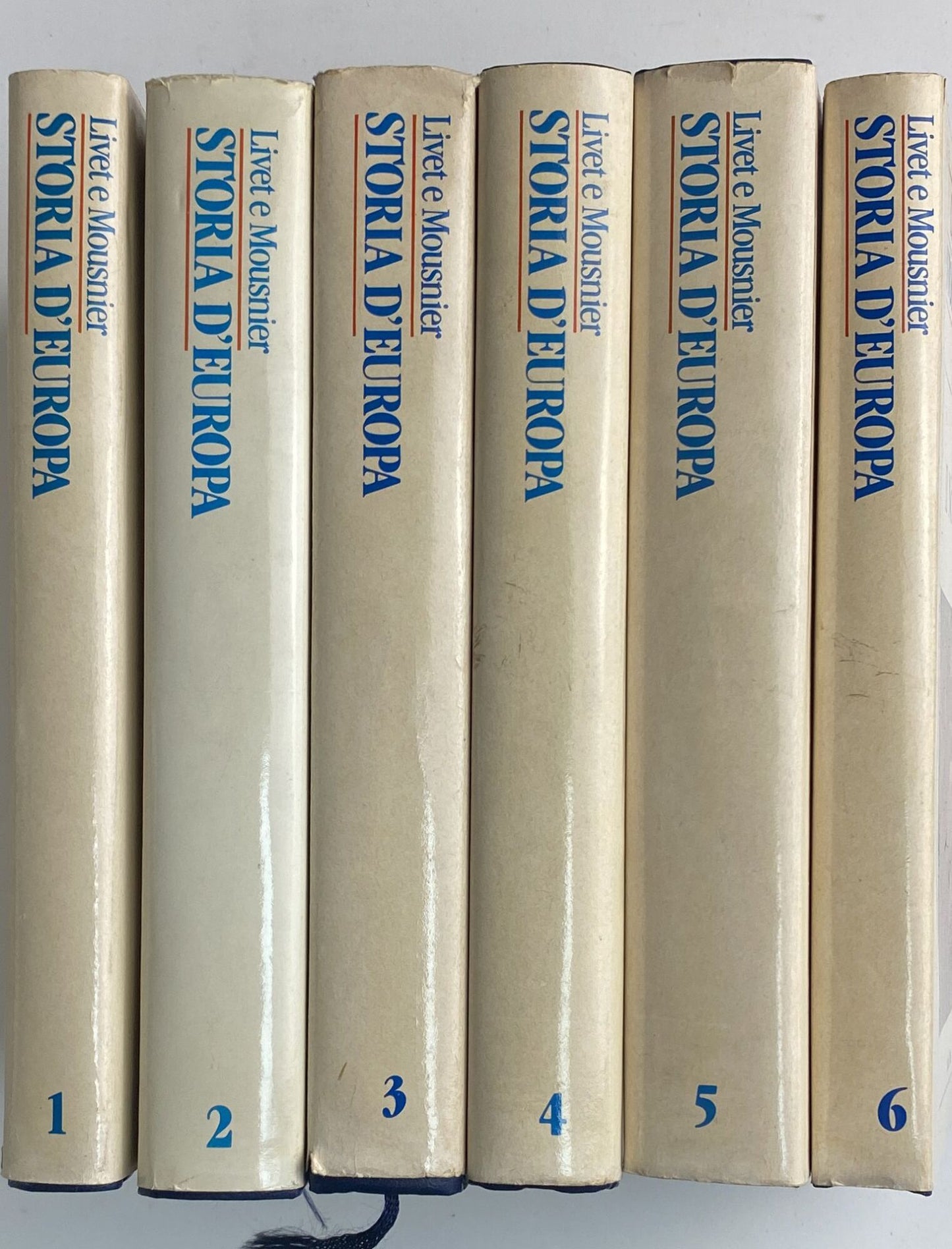 Storia d'Europa (Vol. 1-6) - copertina