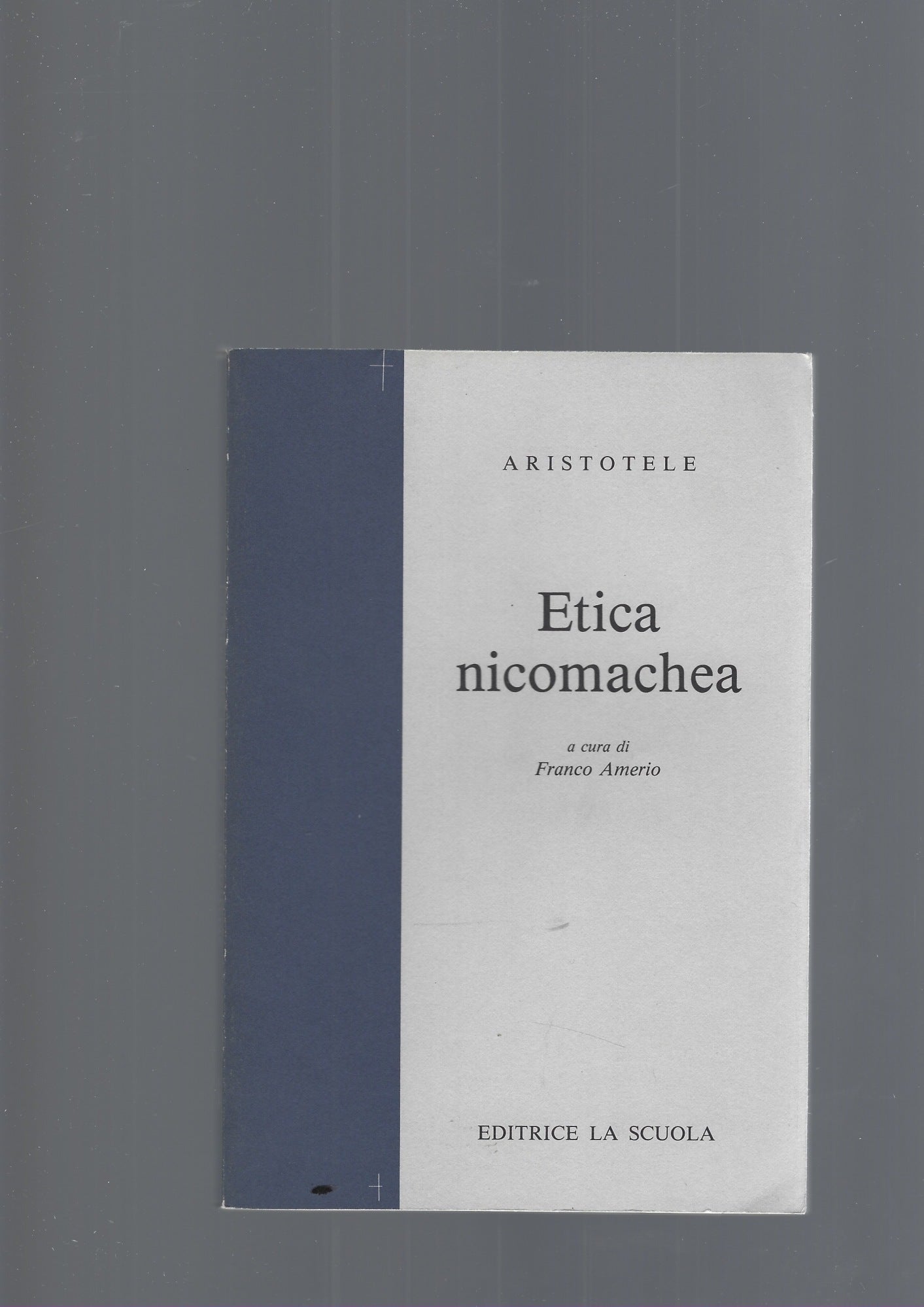 ETICA NICOMACHEA - copertina