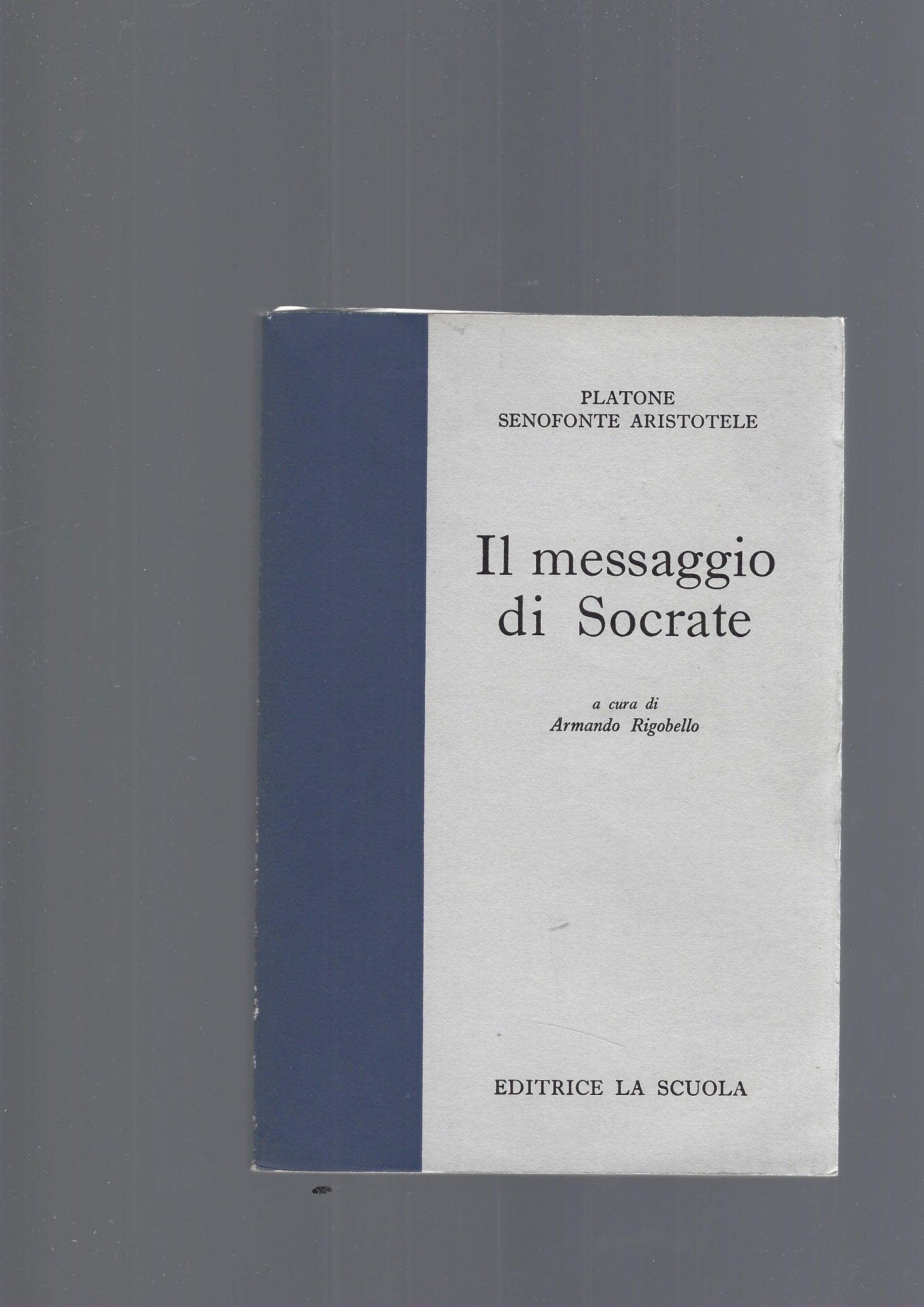 IL MESSAGGIO DI SOCRATE - copertina