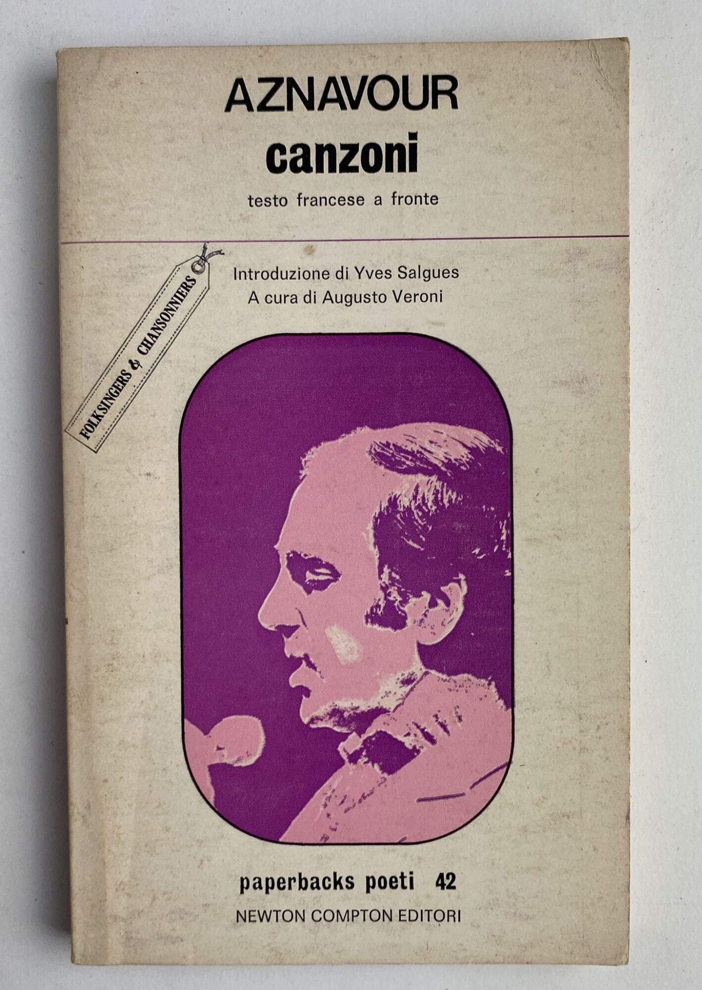 Aznavour. Canzoni - copertina