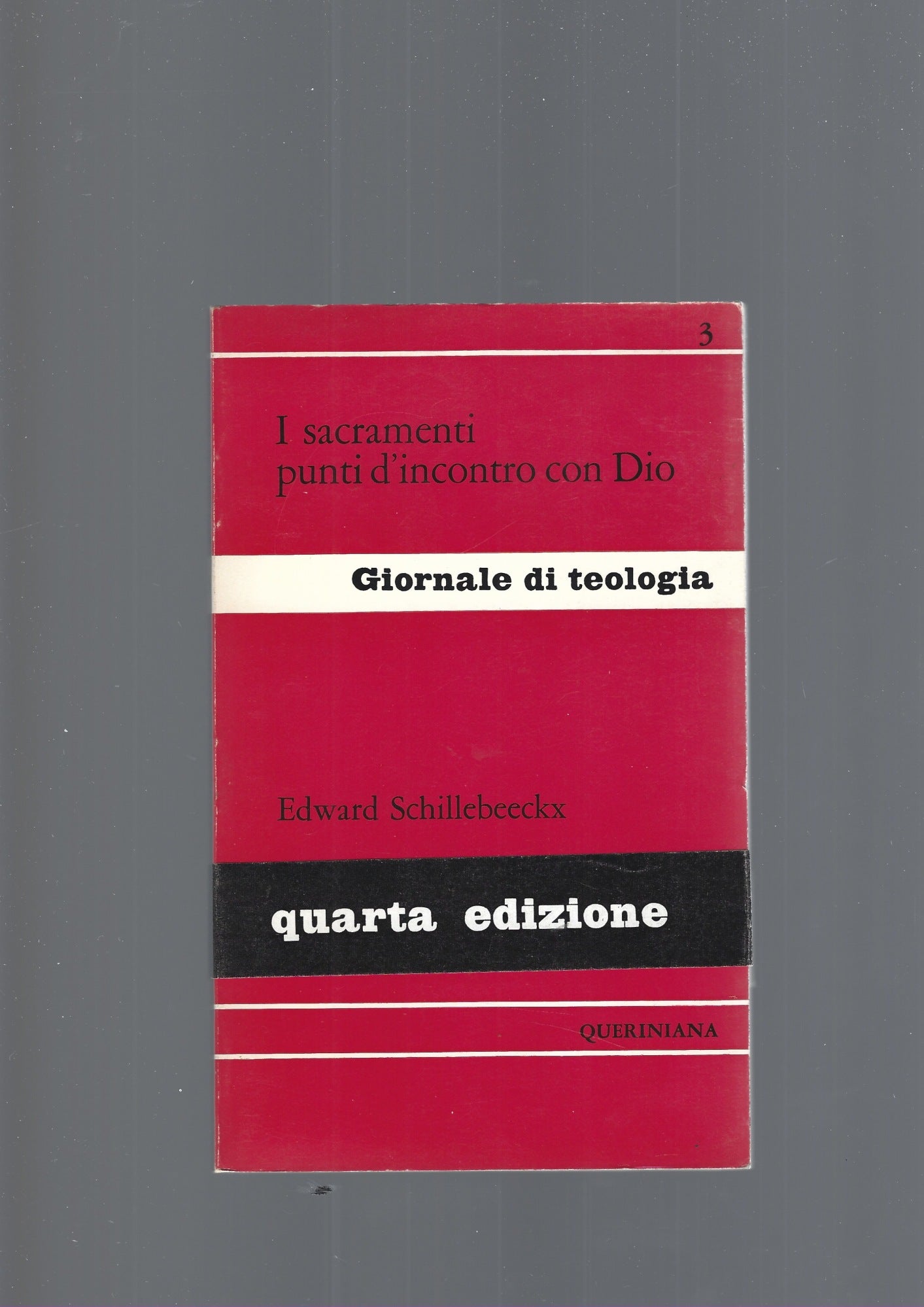 I SACRAMENTI PUNTI D' INCONTRO CON DIO - copertina