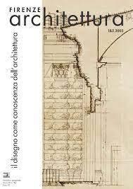Il Disegno come Conoscenza dellArchitettura Firenze Architettura 2003-1&2 - copertina