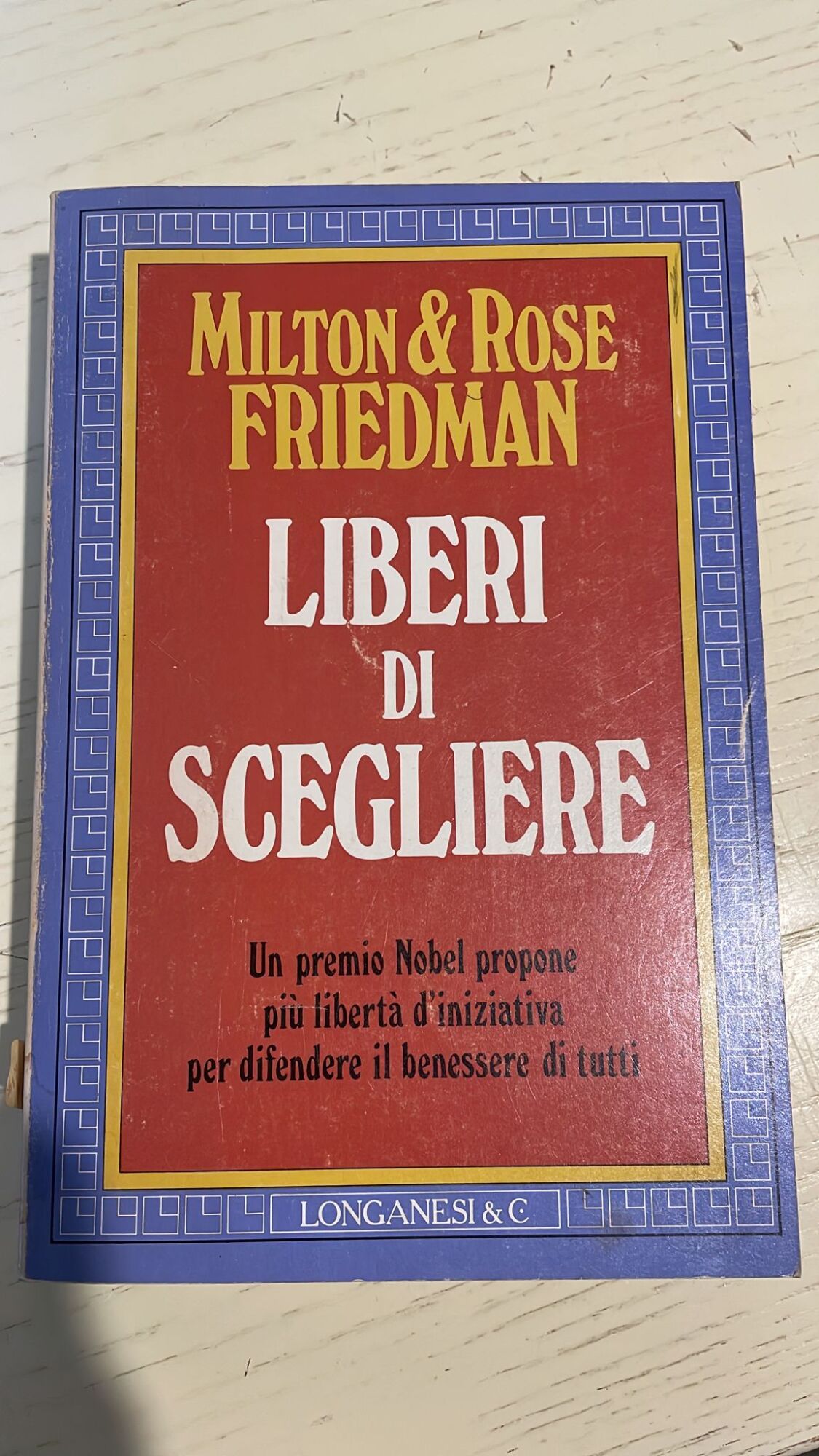 LIBERI DI SCEGLIERE - copertina