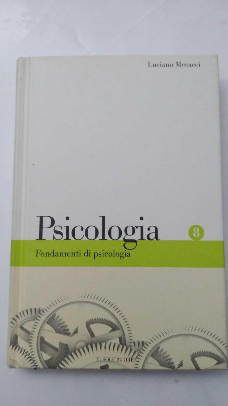 Psicologia: Fondamenti di psicologia - copertina