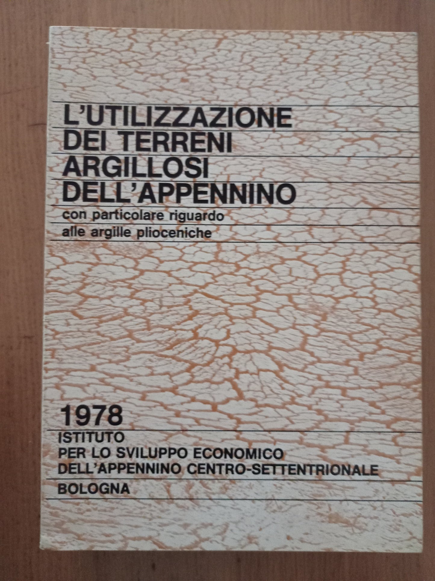 L' utilizzazione dei terreni argillosi dell'Appenino - copertina