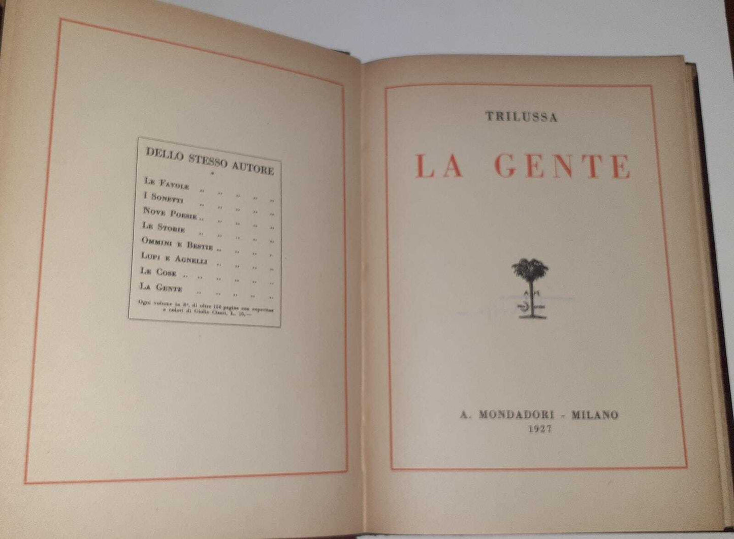 La gente - copertina