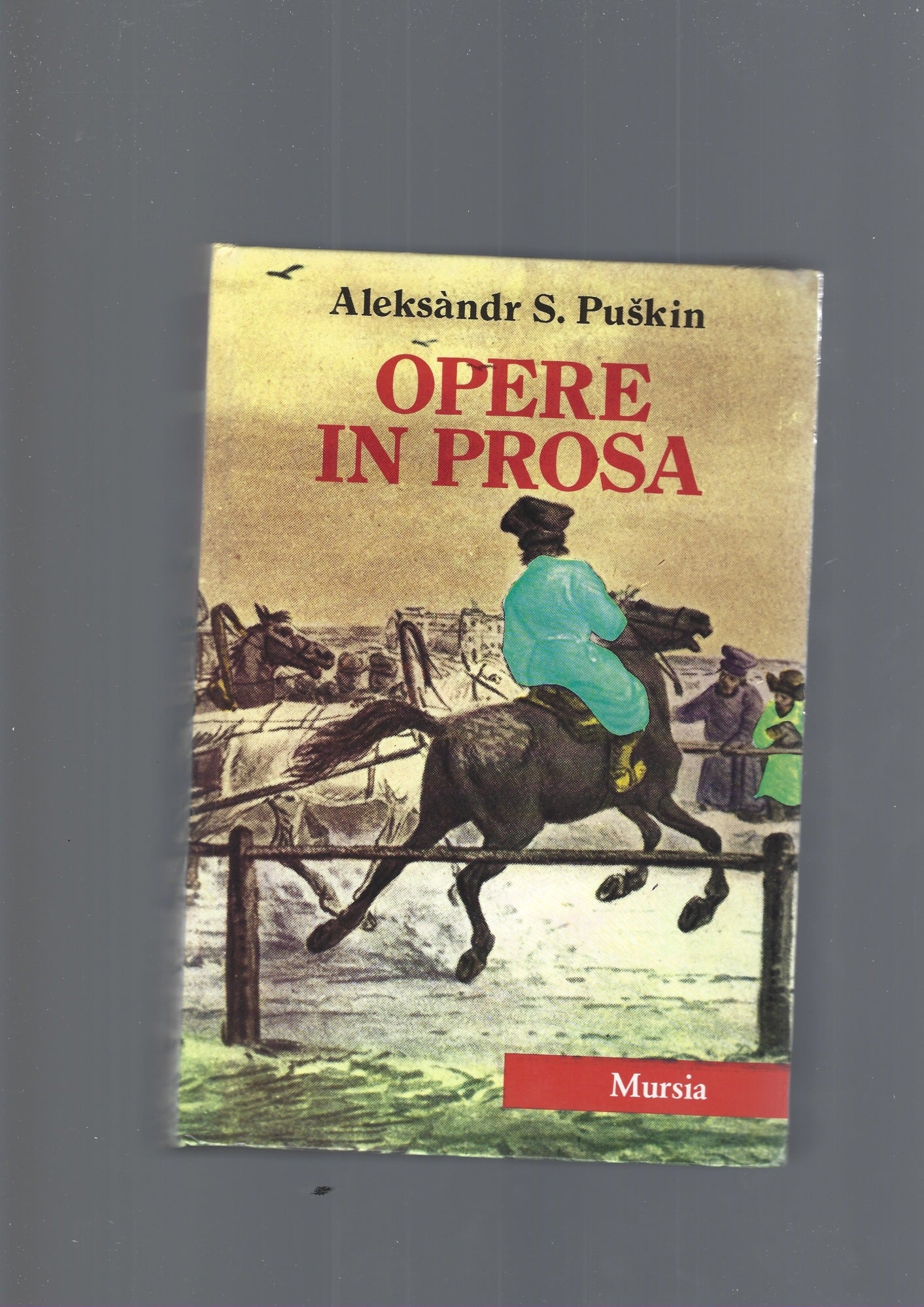 OPERE IN PROSA - copertina