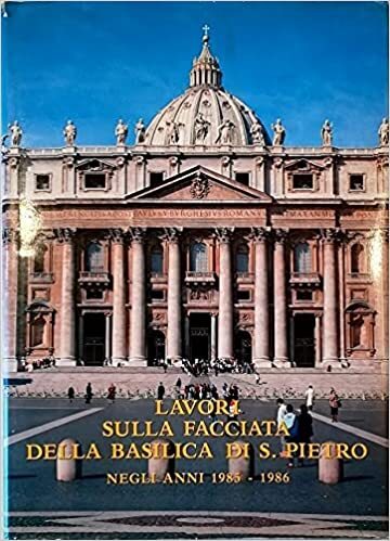 Lavori sulla facciata della Basilica di S.Pietro negli anni 1985-1986 - copertina