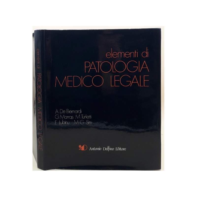 ELEMENTI DI PATOLOGIA MEDICO-LEGALE. - copertina
