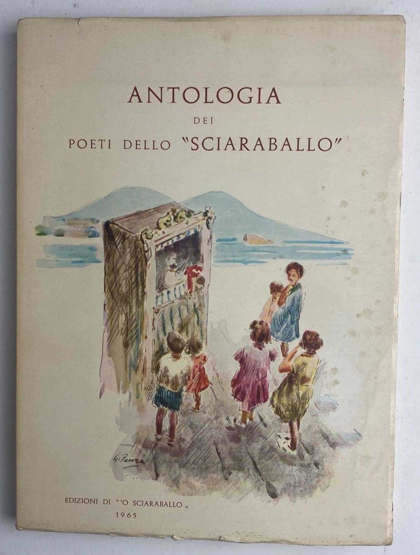 Antologia dei poeti dello "Sciaraballo" - copertina