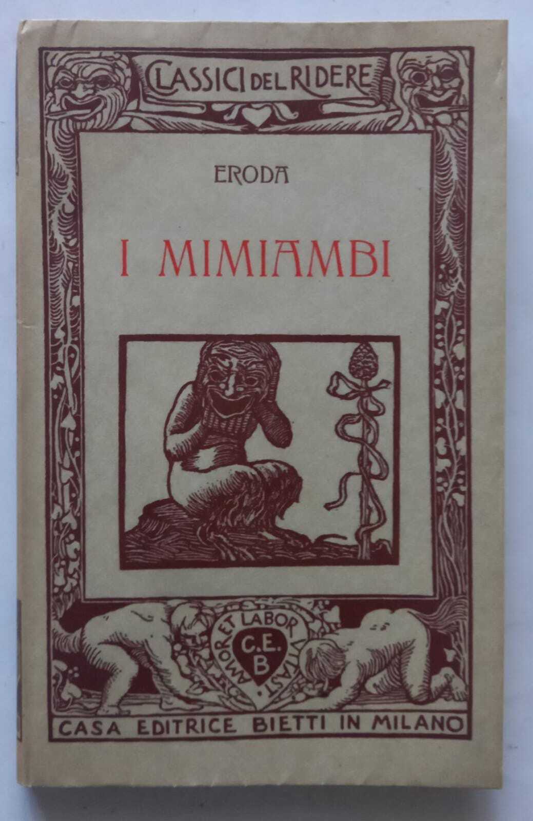 I Mimiambi - copertina