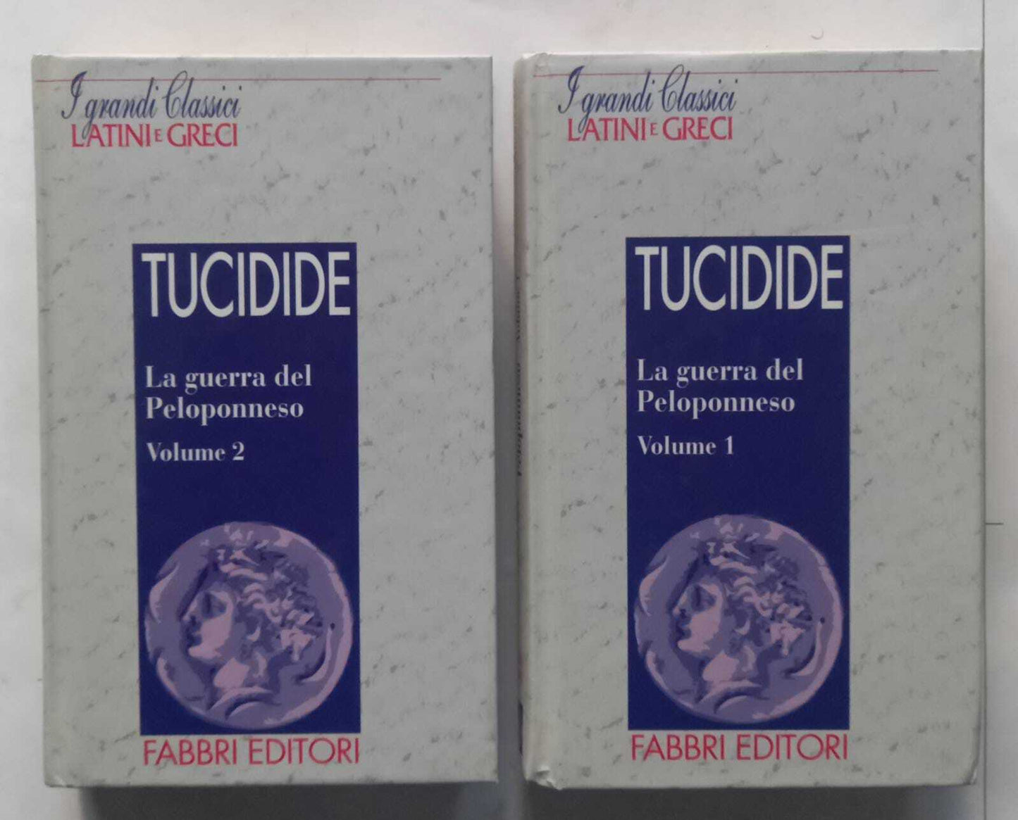 La guerra del Peloponneso. Vol. 1 e 2. - copertina