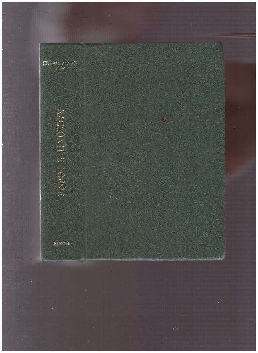 RACCONTI E POESIE - copertina