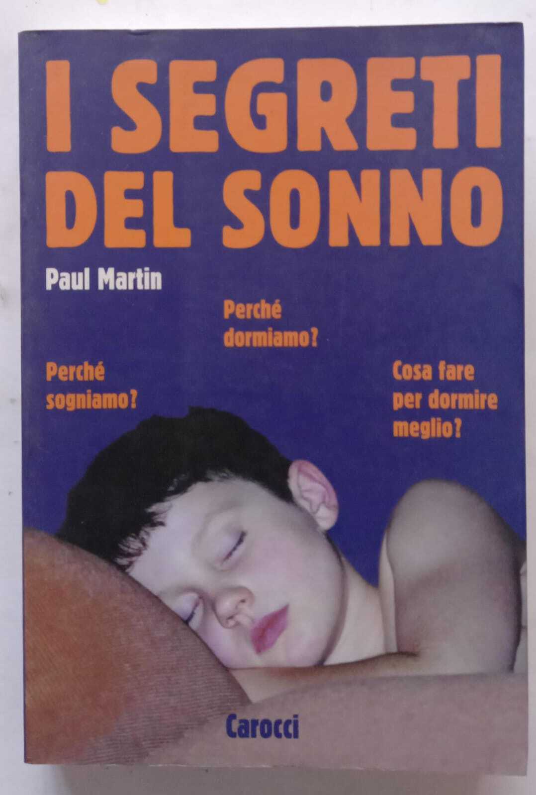 I segreti del sonno - copertina