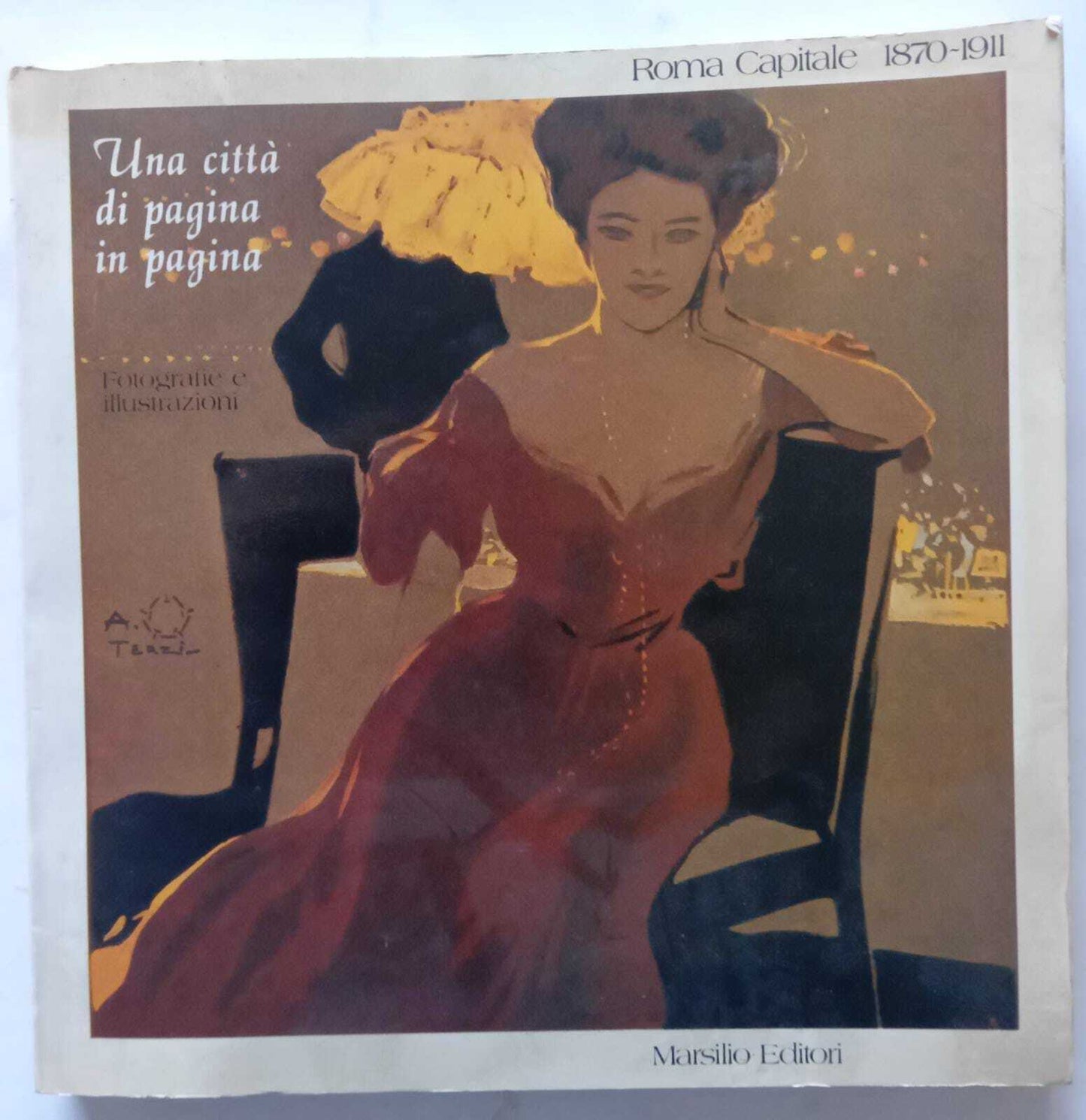 Una città di pagina in pagina. Fotografie e illustrazioni - copertina