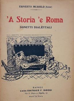 'A Storia 'e Roma. Sonetti dialettali. - copertina