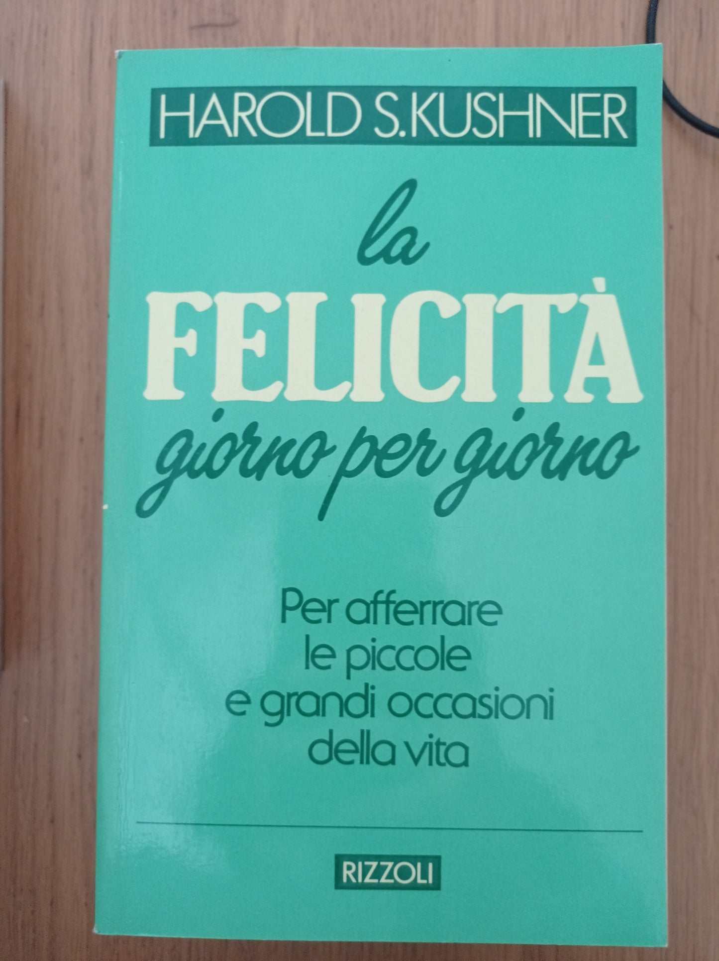 La felicità giorno per giorno - copertina