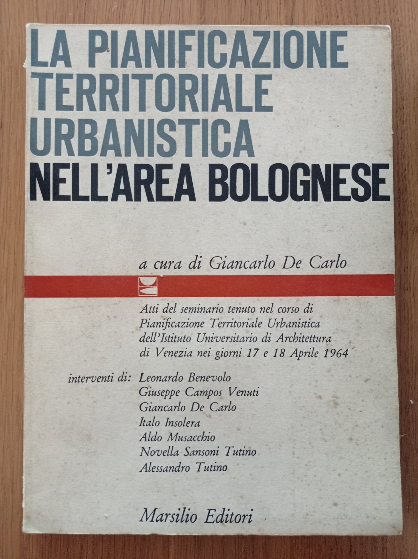 La pianificazione territoriale urbanistica nell'area bolognese - copertina