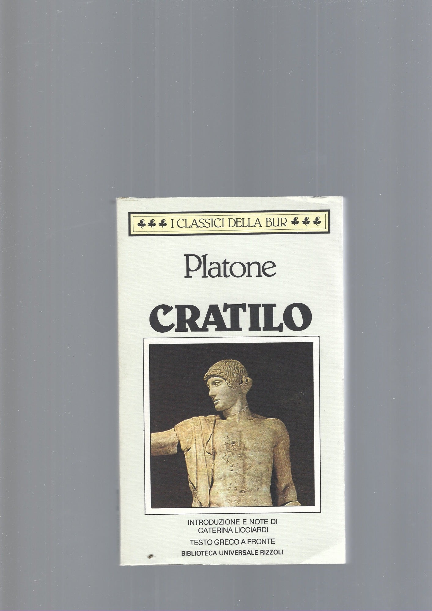 Cratilo - copertina