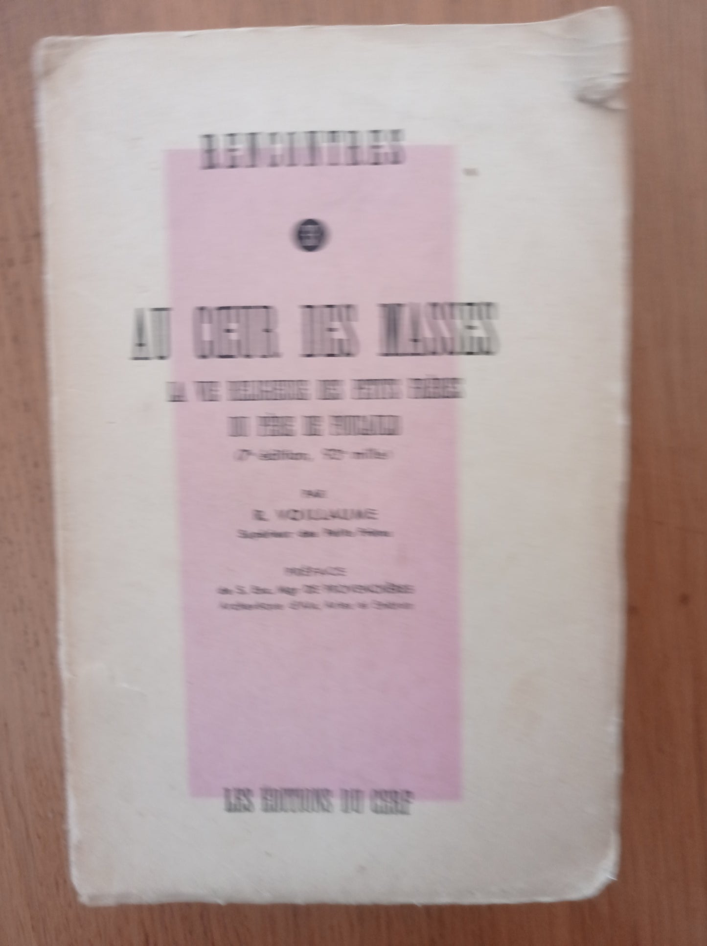 Au coeur des masses - copertina