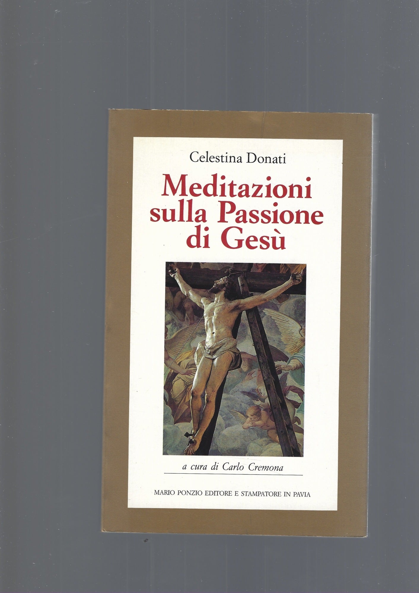 MEDITAZIONI SULLA PASSIONE DI GESU' - copertina