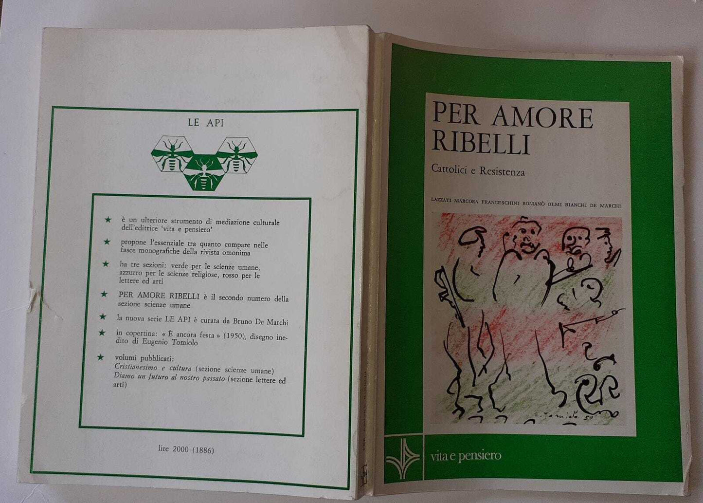 Per amore ribelli. Cattolici e Resistenza - copertina