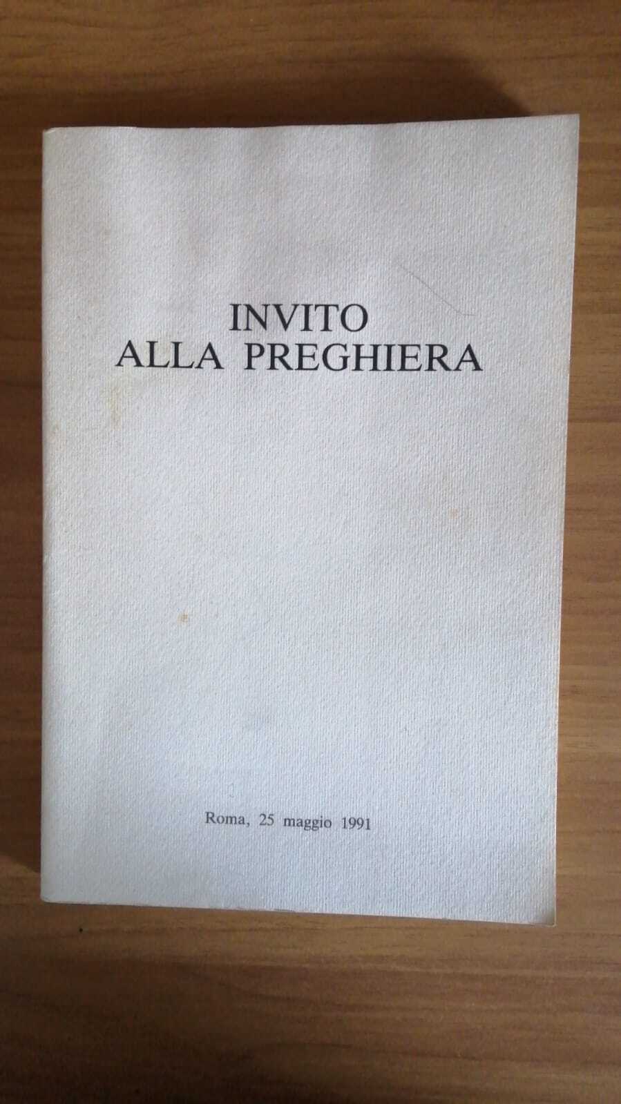 Invito alla preghiera - copertina