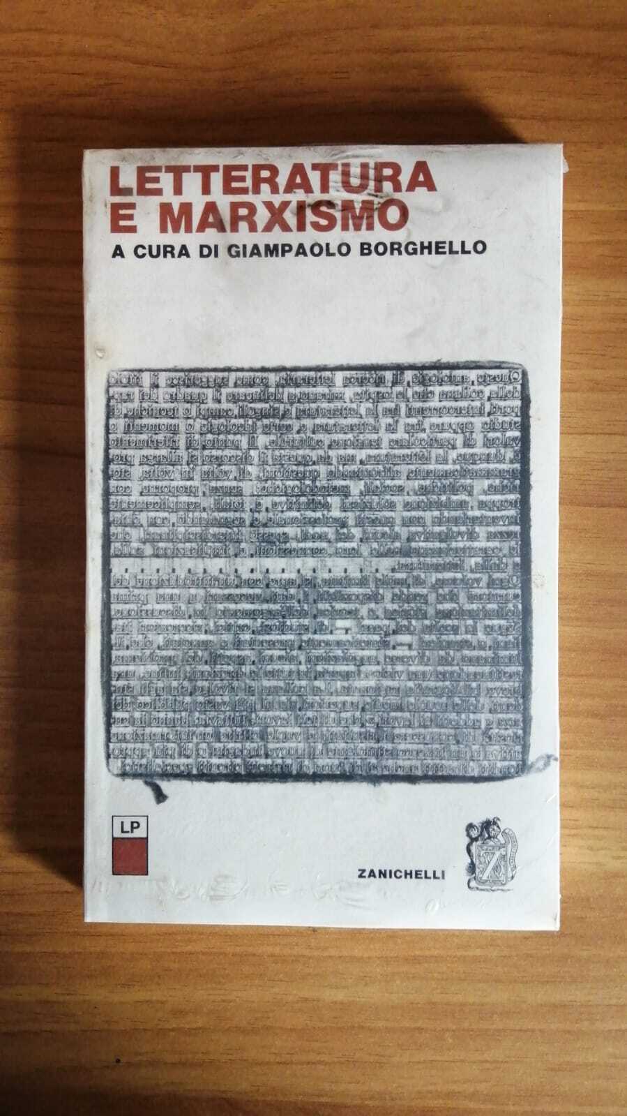 Letteratura e marxismo - copertina