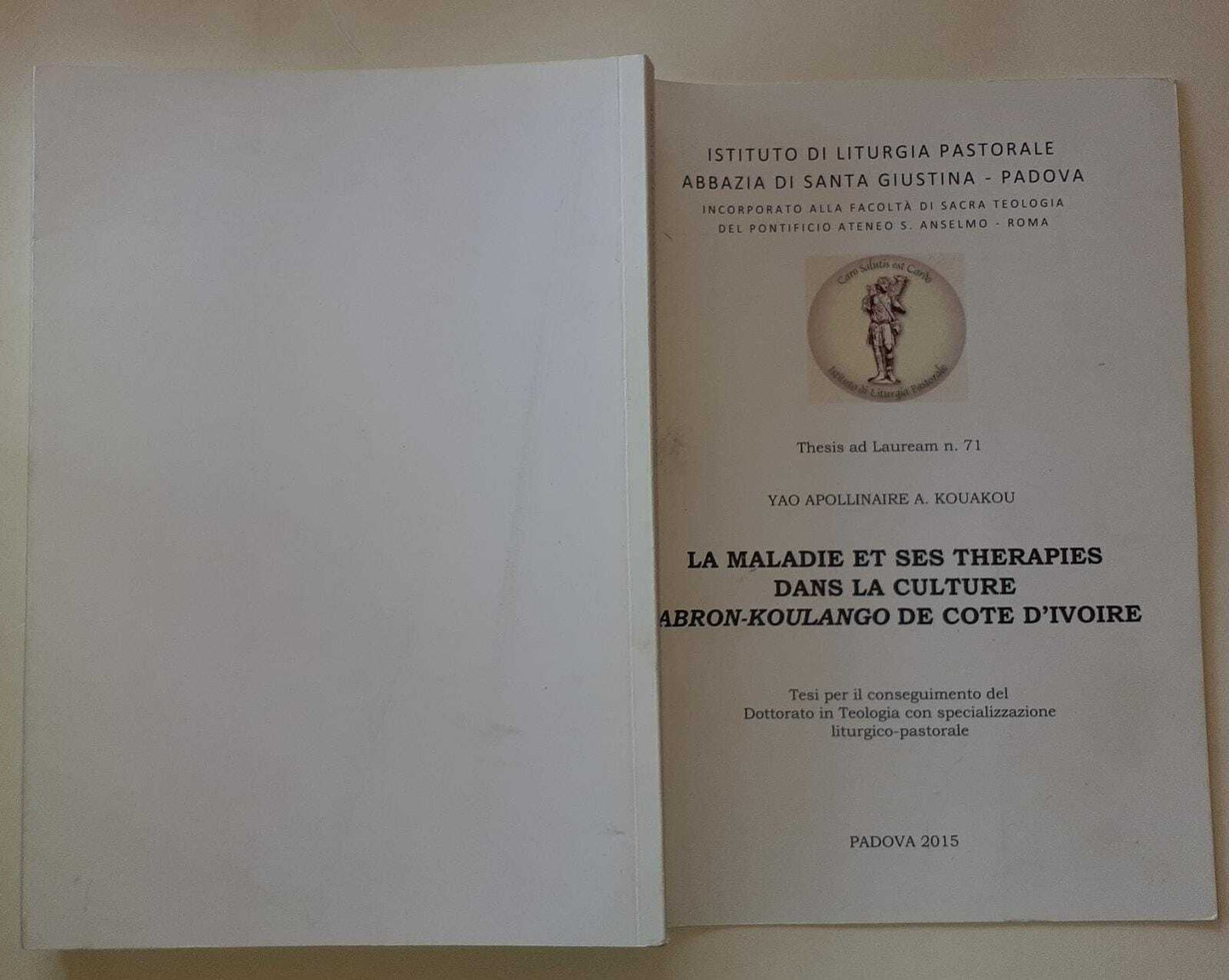 La maladie et ses therapies dans la culture abron-koulango de cote d'ivoire - copertina