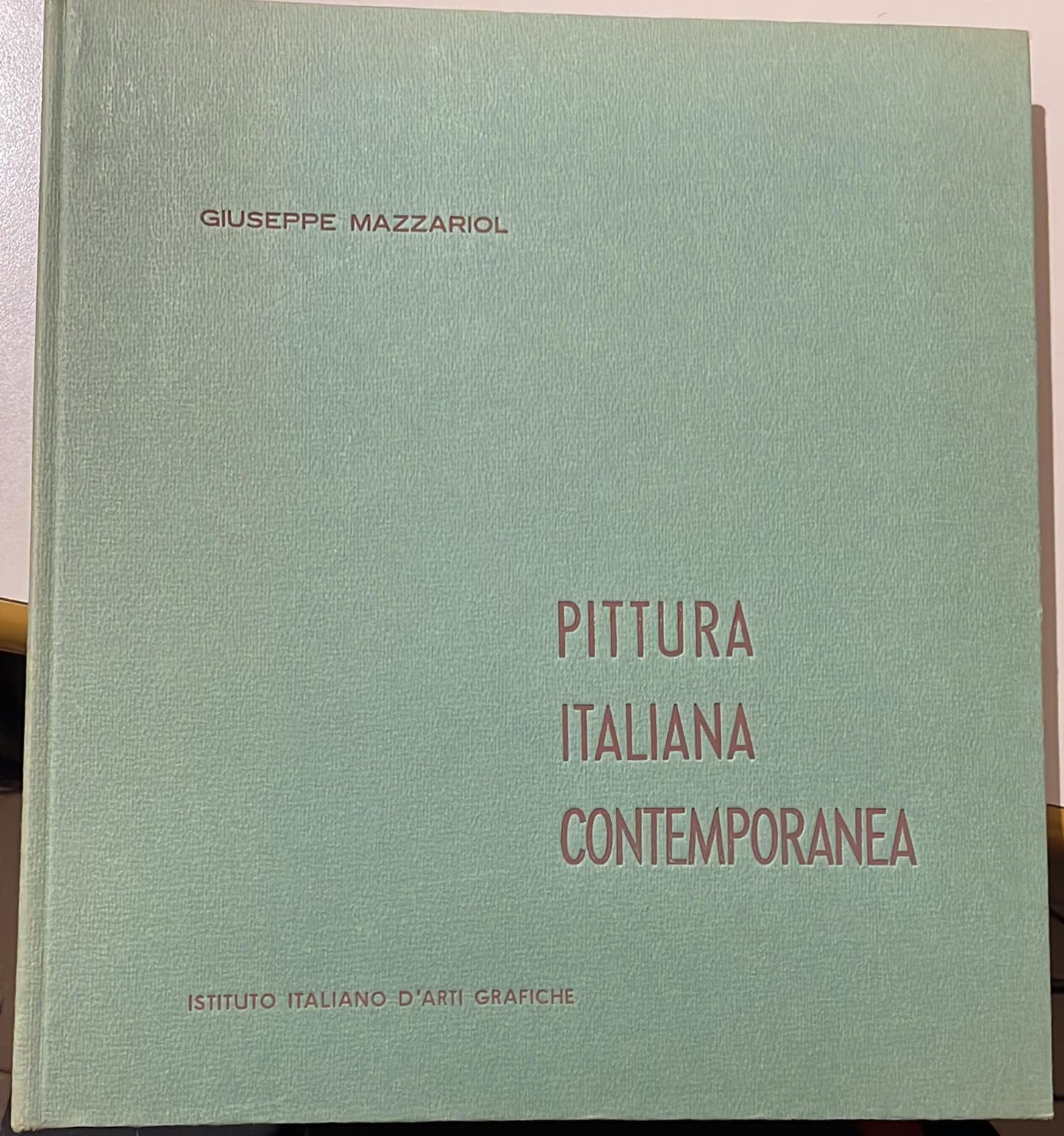 Pittura italiana contemporanea - copertina