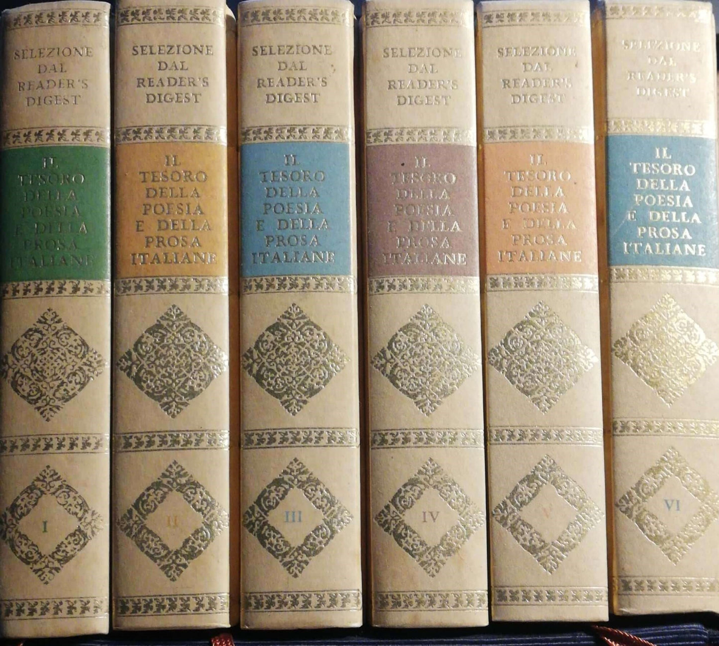 Il tesoro della poesia e della prosa italiane - copertina