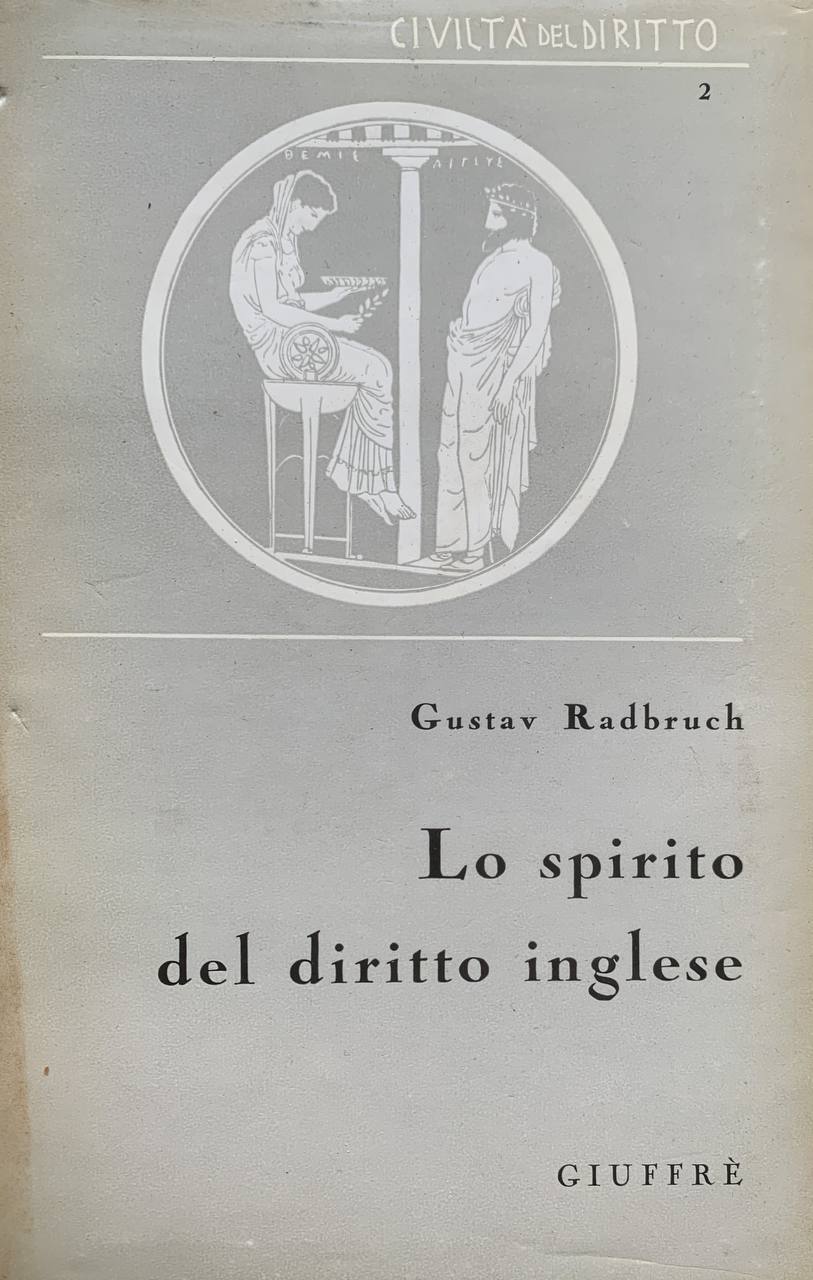 Lo spirito del diritto inglese - copertina