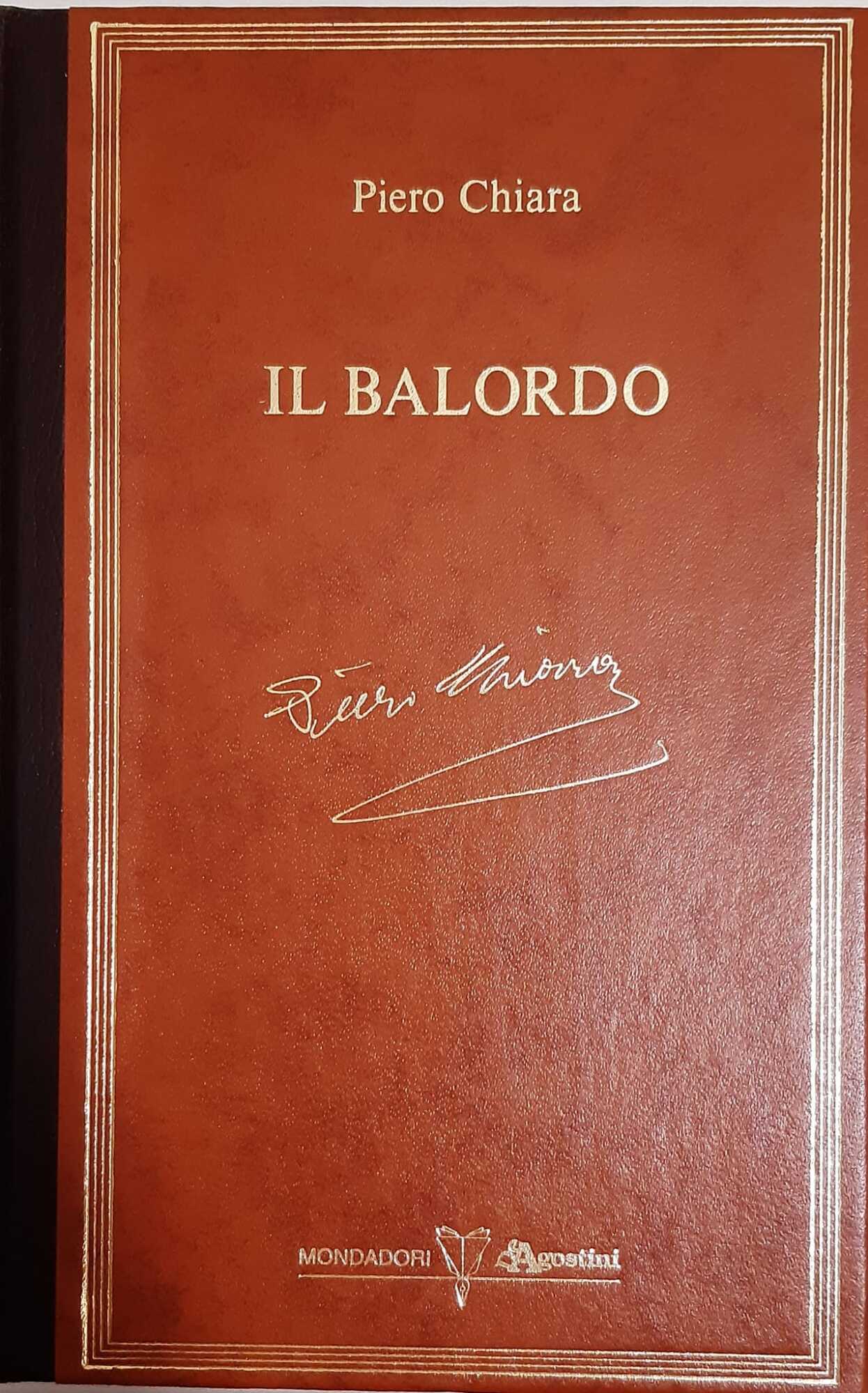 Il balordo - copertina