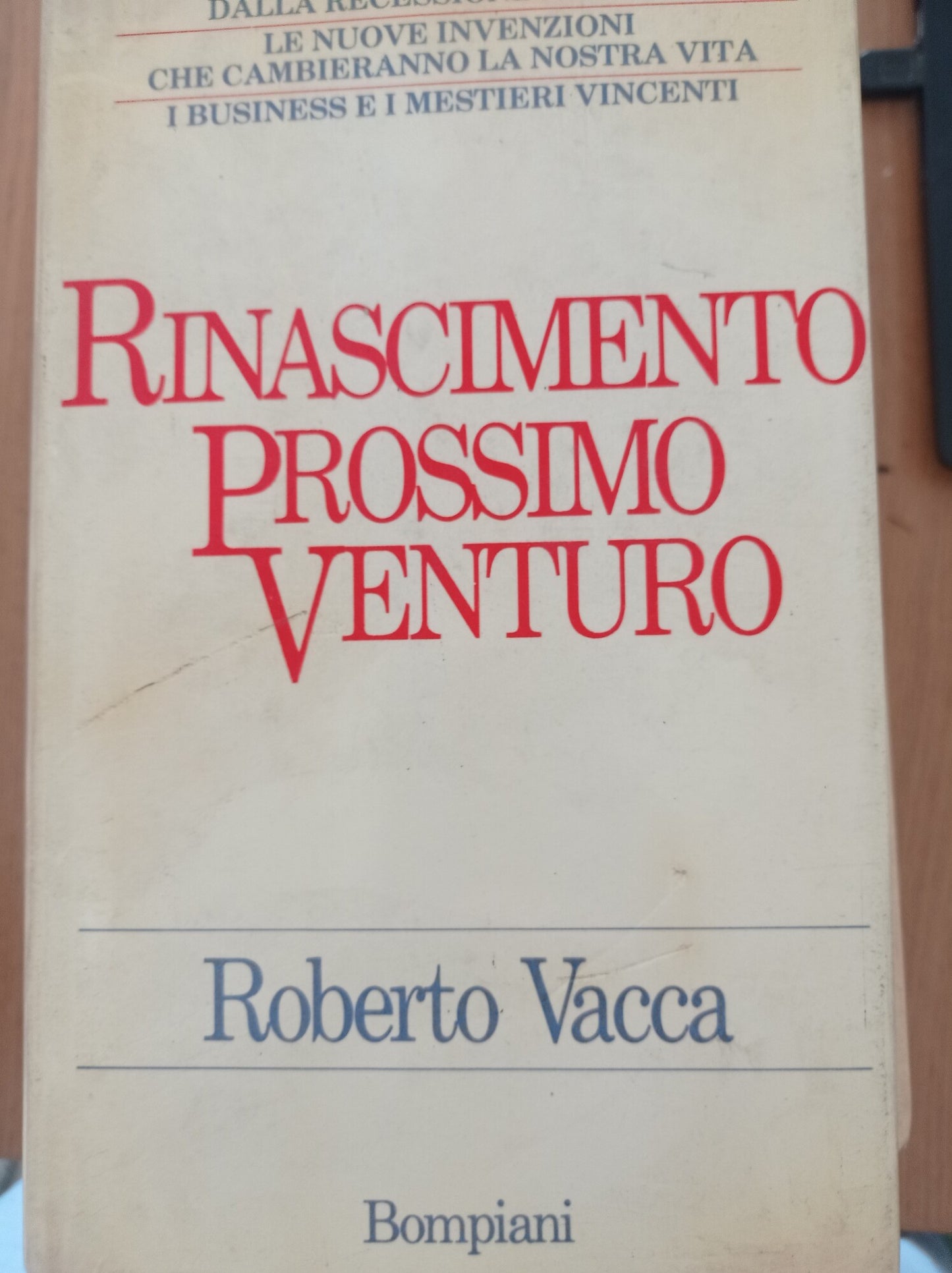 Rinascimento prossimo venturo - copertina