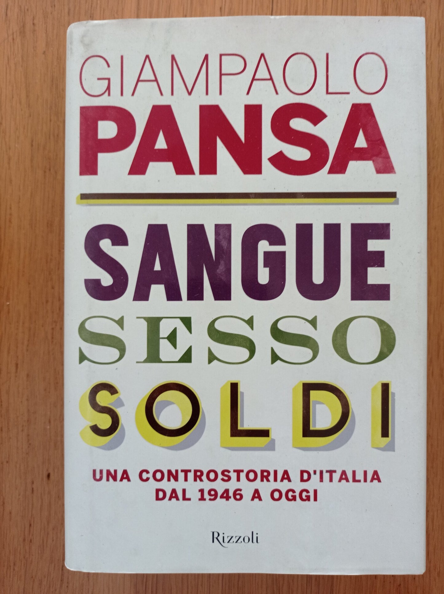 Sangu, sesso soldi. - copertina