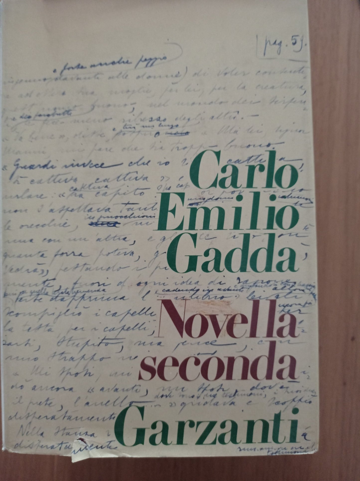 Novella seconda - copertina
