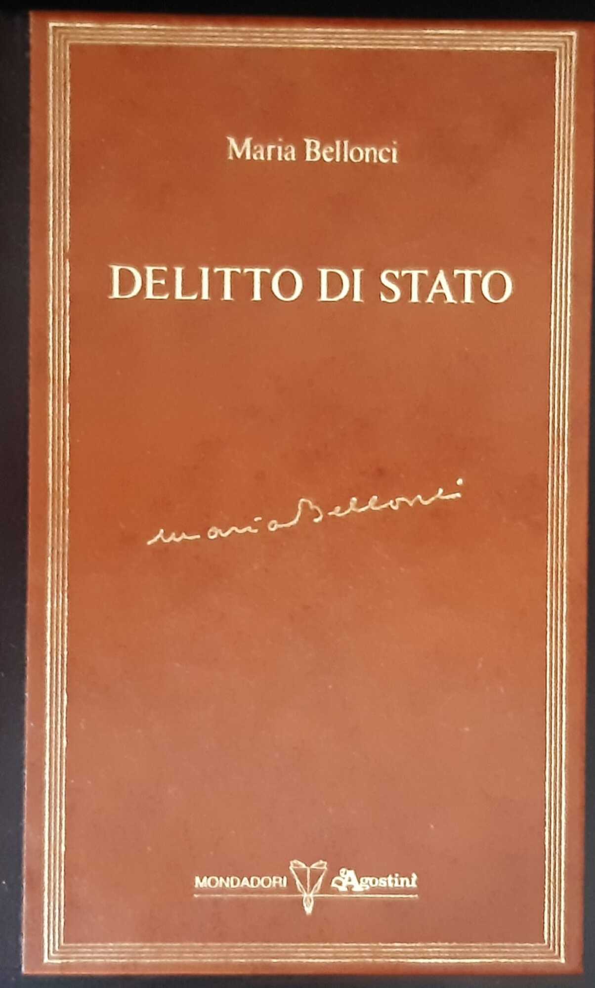 Delitto di stato - copertina