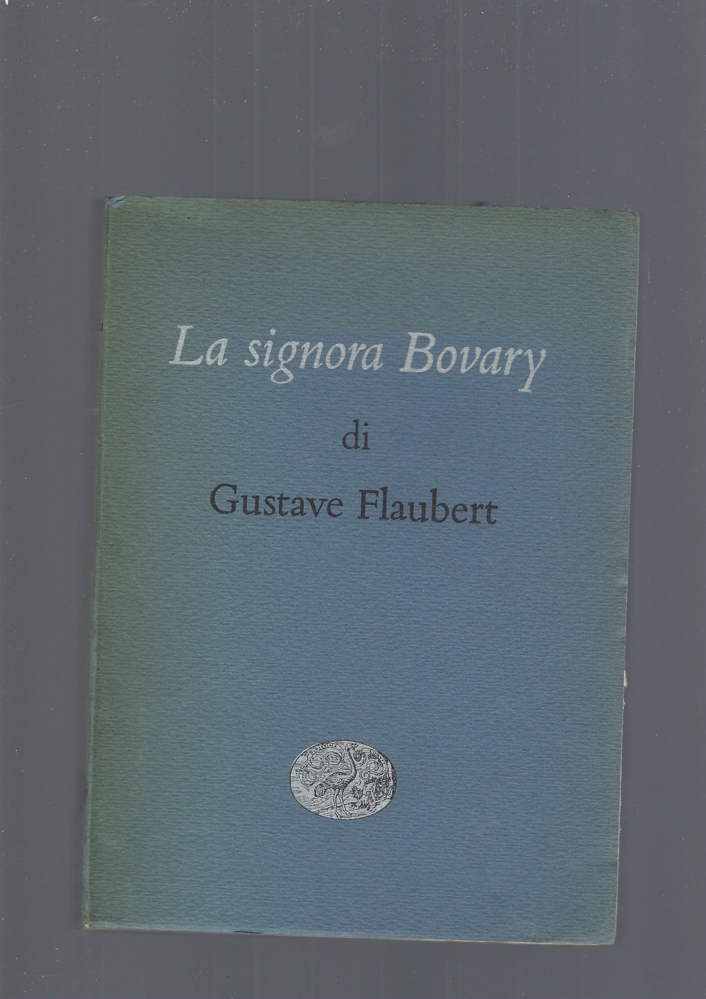 LA SIGNORA BOVARY - copertina