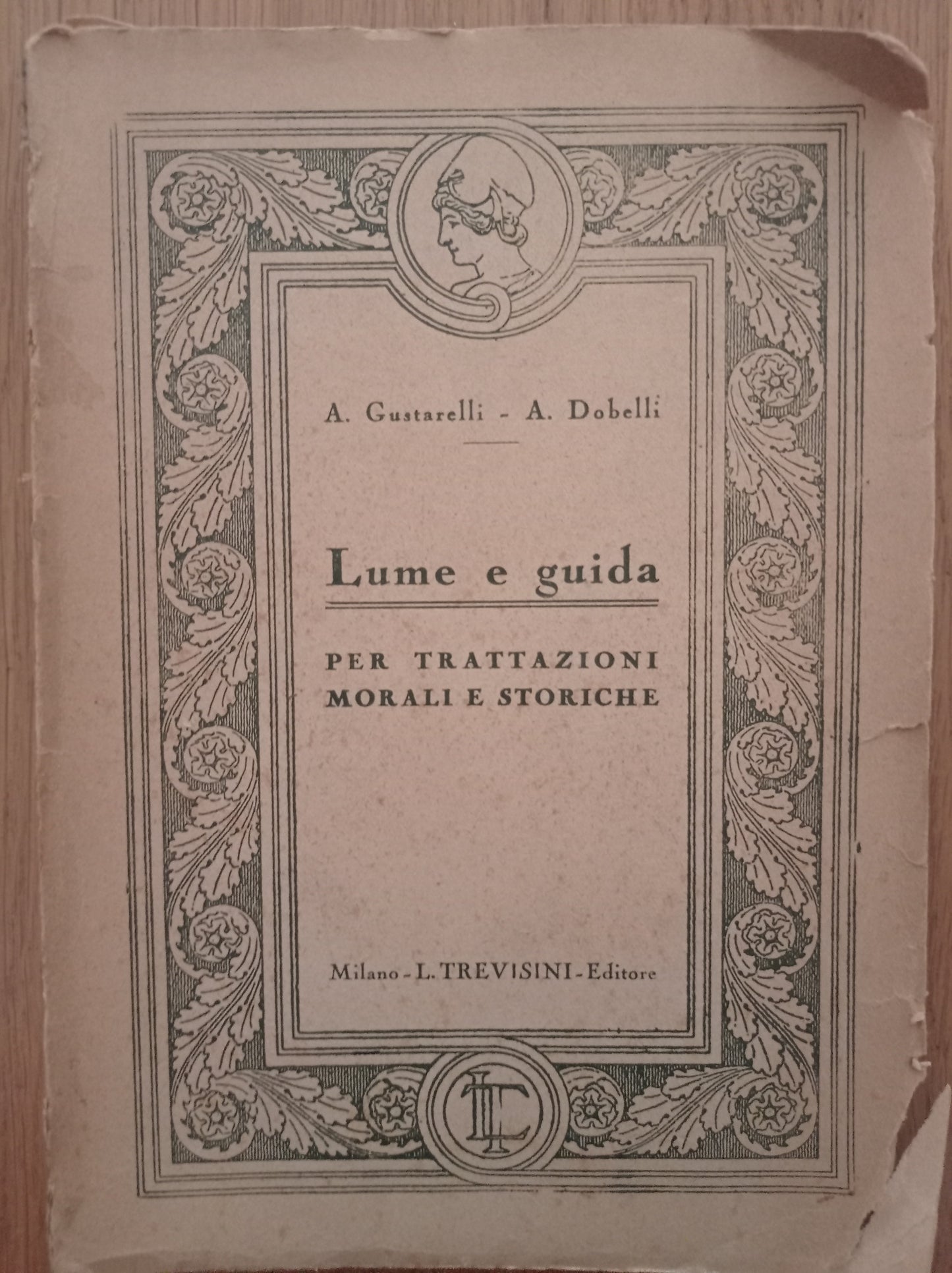 Lume e guida per trattazioni morali e storiche - copertina