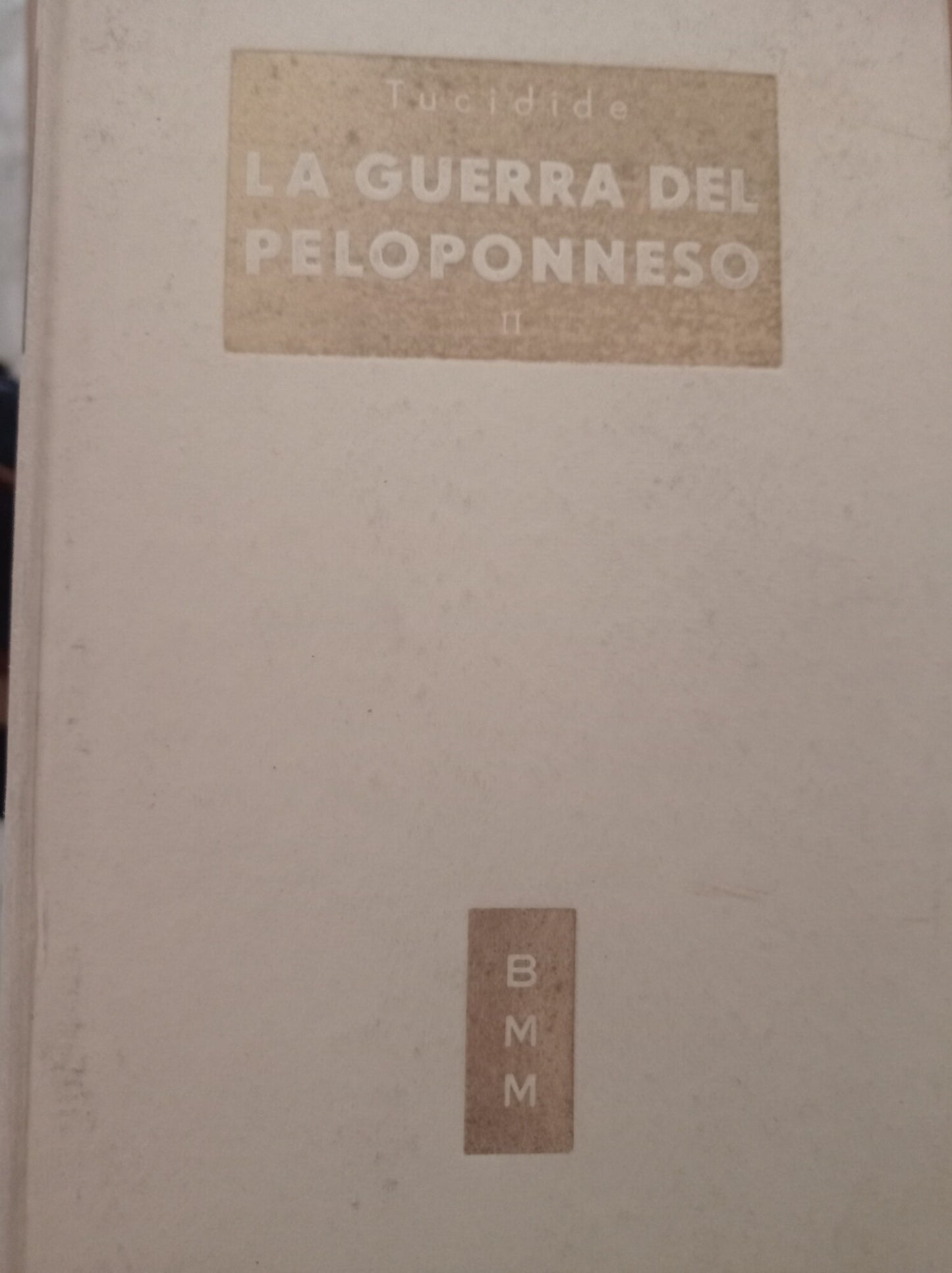 La guerra del Peloponneso II - copertina