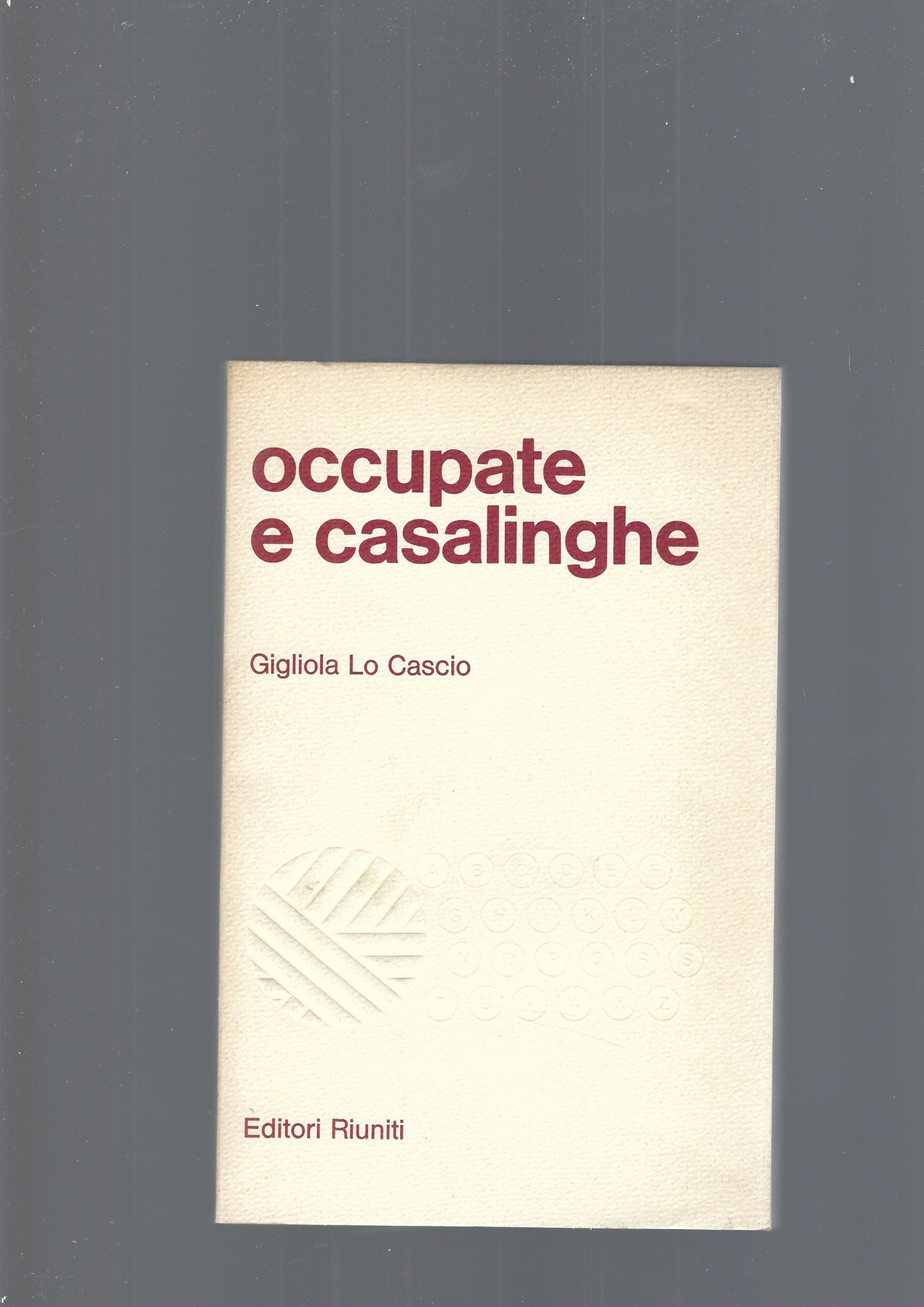 OCCUPATE E CASALINGHE - copertina