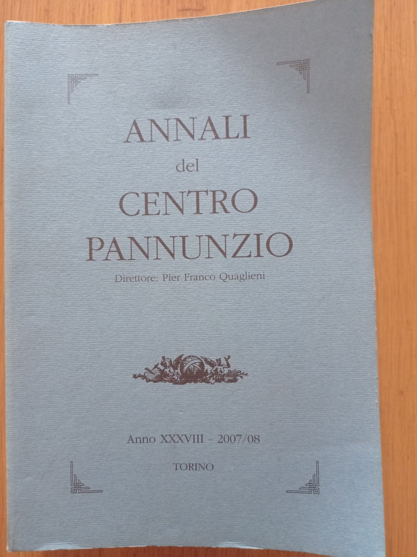 Annali del Centro Pannunzio - copertina