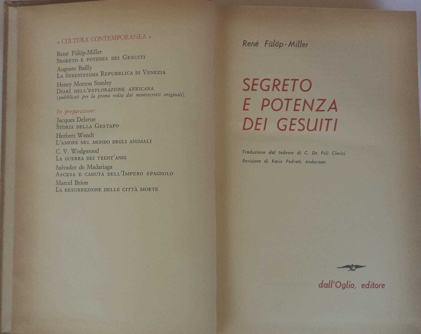 Segreto e potenza dei Gesuiti - copertina