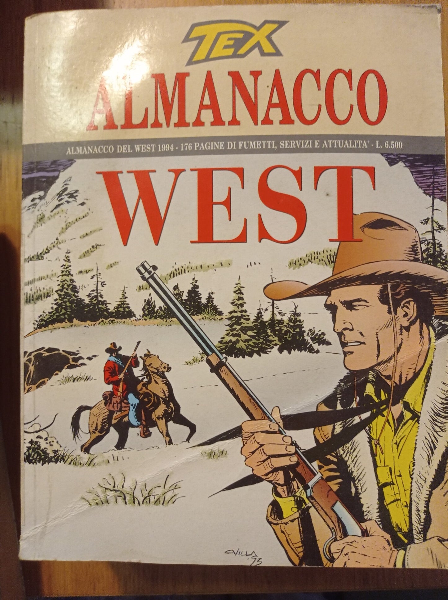 TEX Almanacco West - copertina