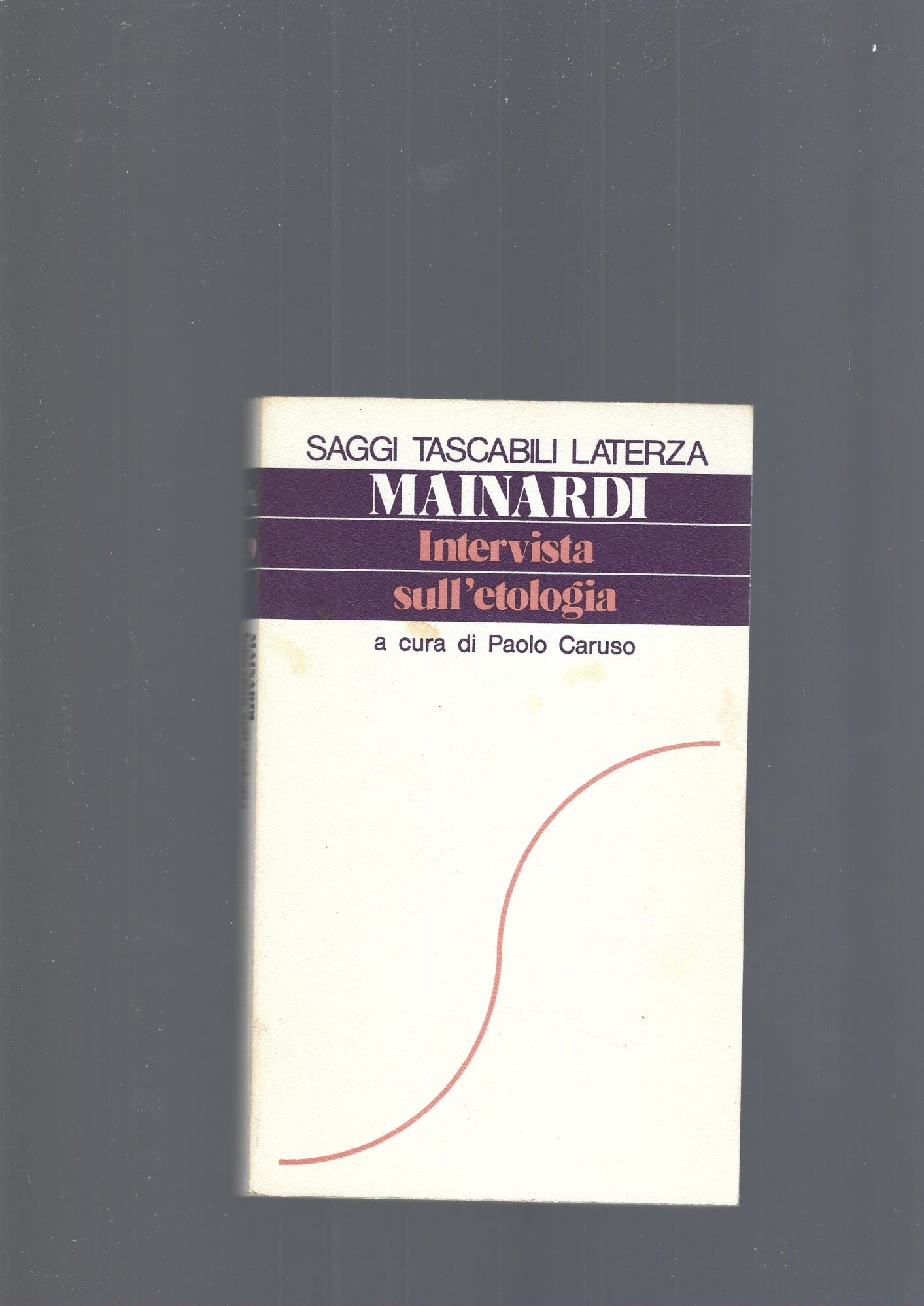 INTERVISTA SULL' ETOLOGIA - copertina