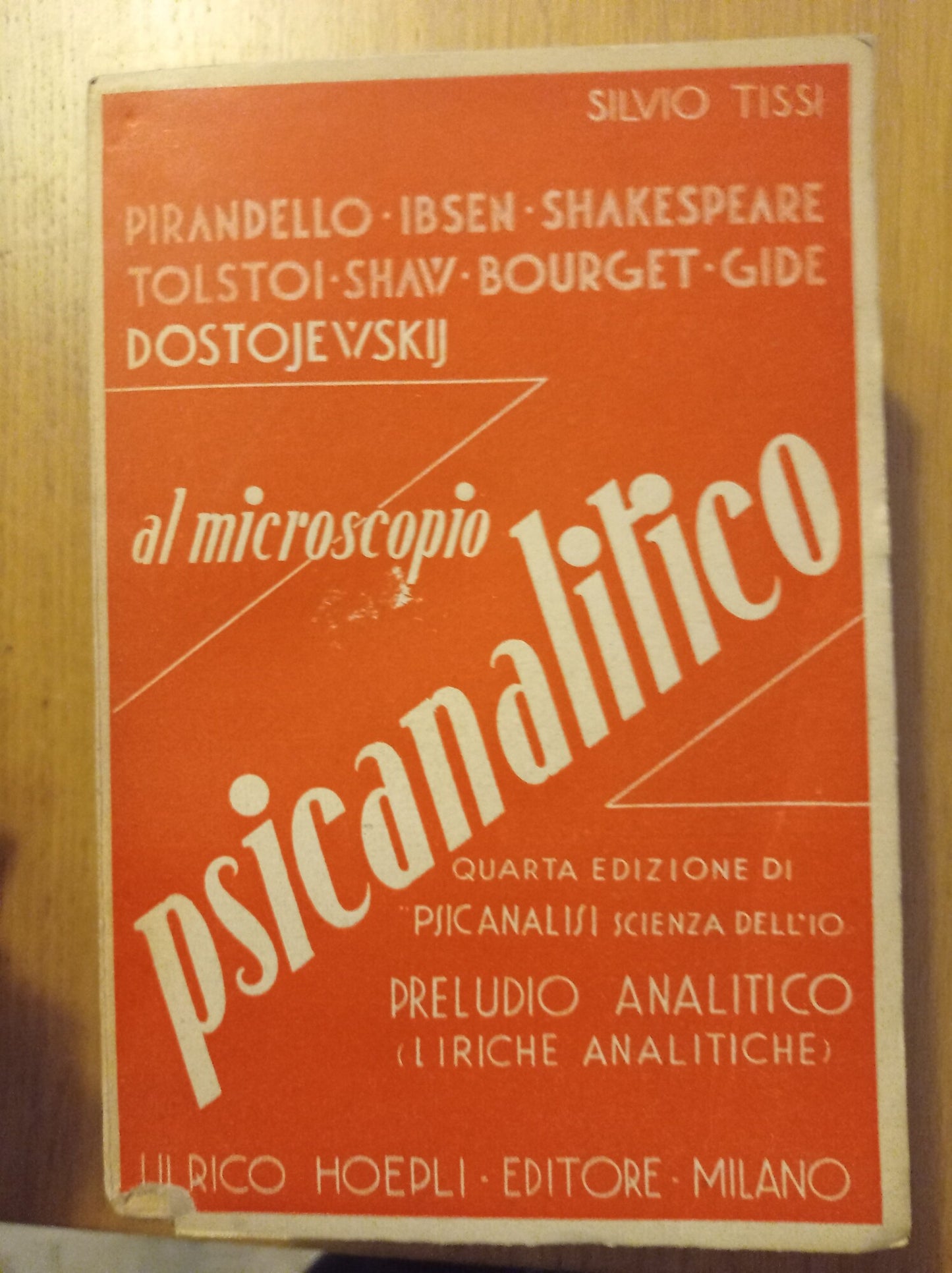 Al microscopio psicanalitico - copertina