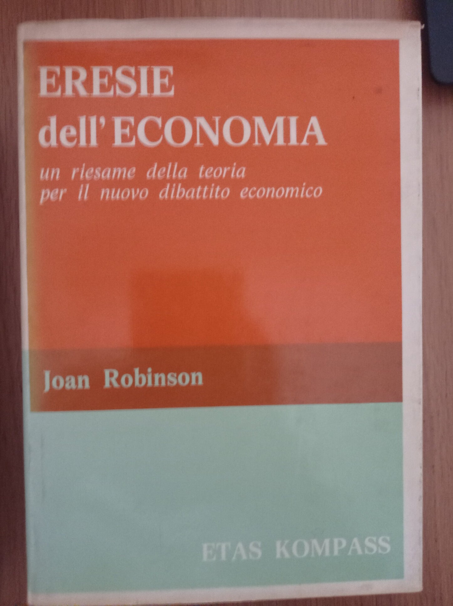 Eresie dell'economia - copertina