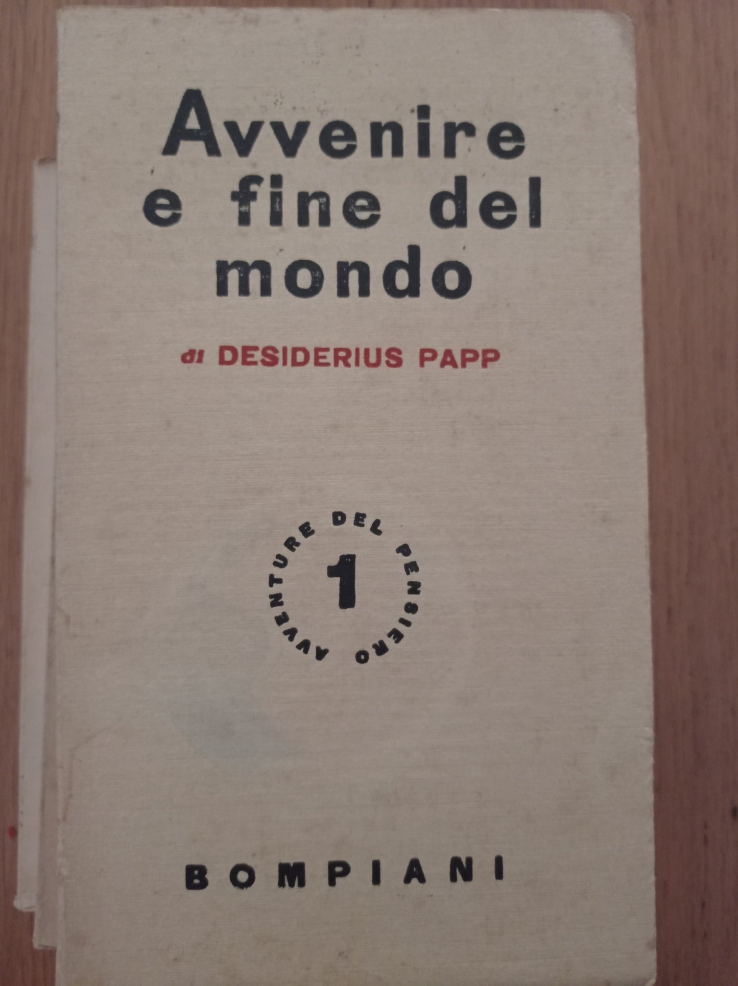 Avvenire e fine del mondo - copertina