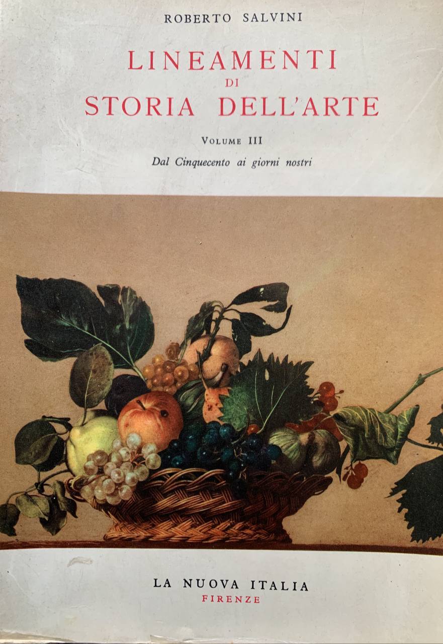 Lineamenti di storia dell'arte. Volume III - Dal Cinquecento ai giorni nostri - copertina